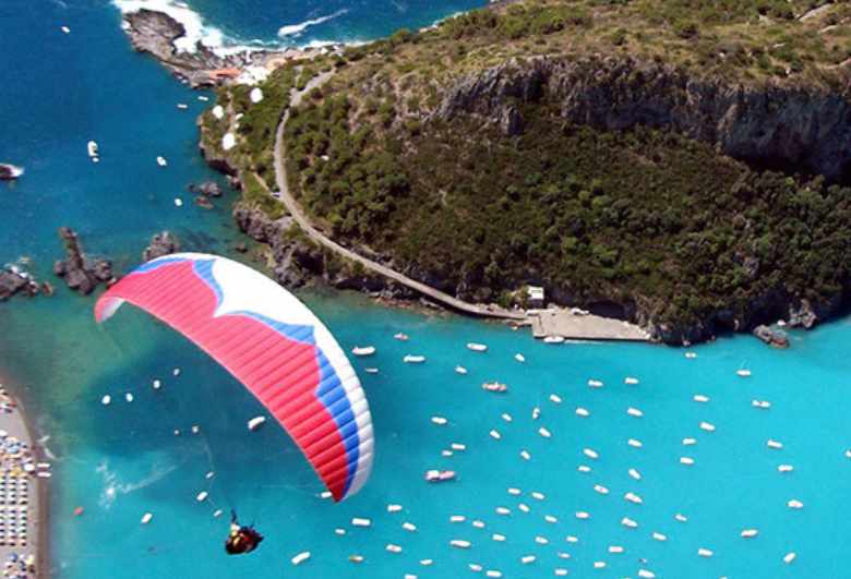 Parapendio Isola Dino